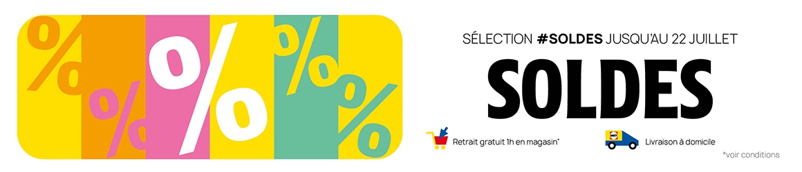 Sélection #Soldes jusqu'au 22 juillet !