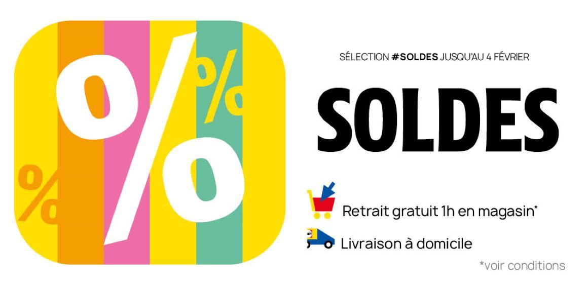 Sélection #Soldes jusqu'au 4 février !