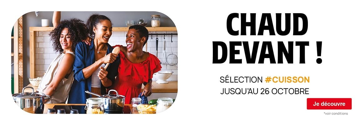 Chaud devant ! Sélection #CUISSON jusqu'au 26 octobre