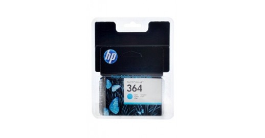 Cartouche D’encre Cyan HP 364XL Originale – Référence CB323EE#BA1 – Neuf, Date De Fabrication Mars 2016