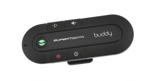 Kit mains libres voiture SUPERTOOTH Bluetooth Buddy pour voiture noir