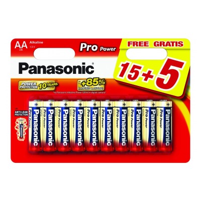 Panasonic LR06 AA 15+5 PRO POWER
