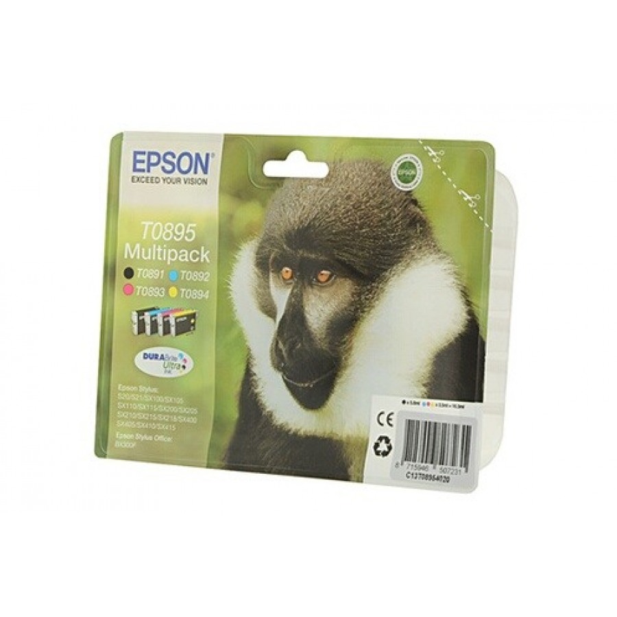 Epson Pack Singe T0895 4 couleurs