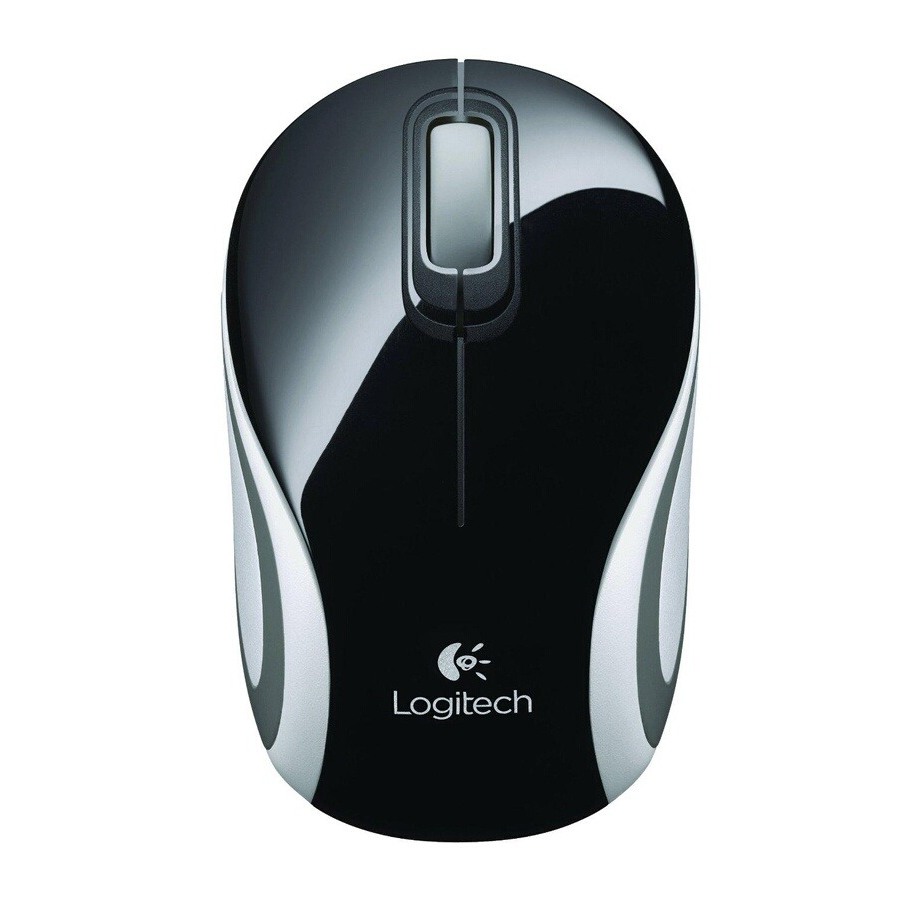 Logitech Wireless Mini Mouse M187 BLACK n°1