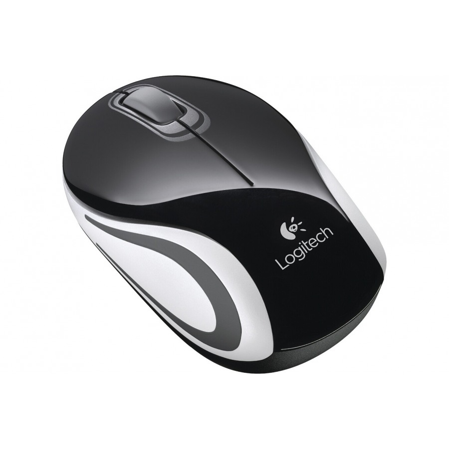 Logitech Wireless Mini Mouse M187 BLACK n°2