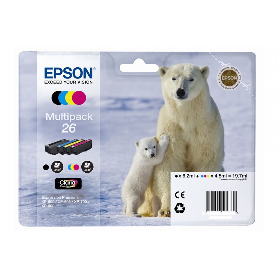 Epson Pack Ours T2616 4 CL