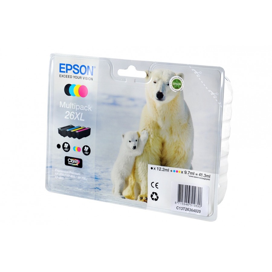 Epson Pack Ours T2636 XL 4CL