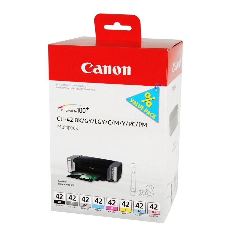 Canon CLI-42 MULTI PACK 8 COULEURS n°1