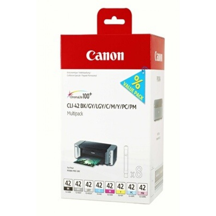 Canon CLI-42 MULTI PACK 8 COULEURS n°2