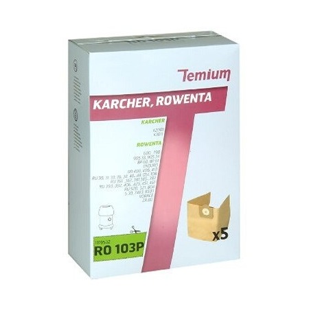 Sac aspirateur shop temium el117mn