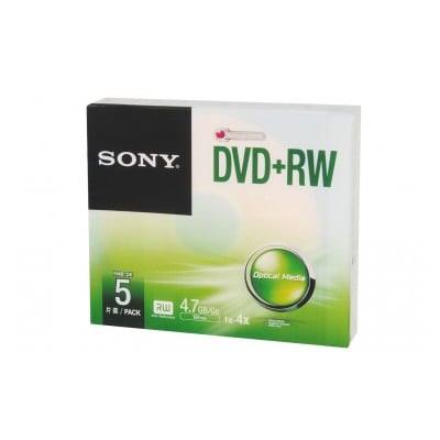 Sony DVD+RW Boitier individuel X5