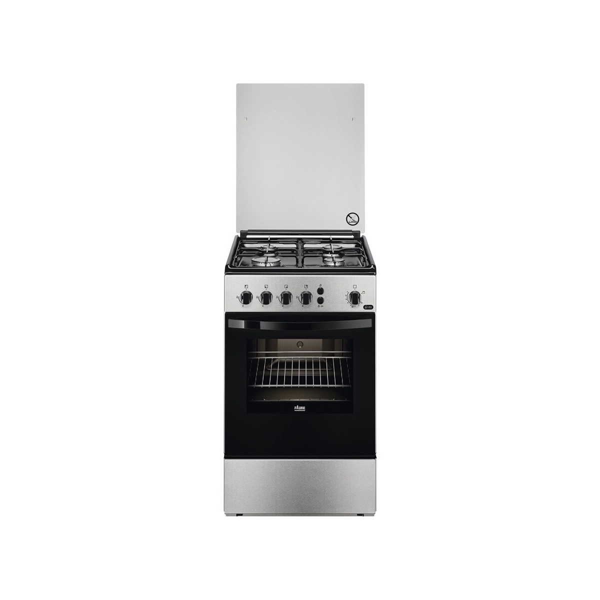 Gazinière De Camping Phoenix PC-20 Inox + BBQ Grill + 8 Cartouches De Gaz