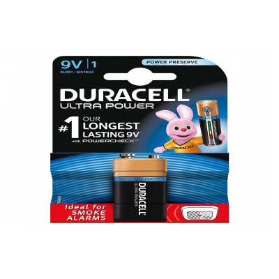 Duracell ULTRA POWER 9VX1