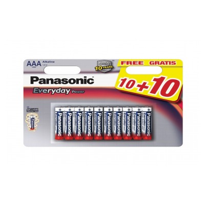 Panasonic LR03 AAA Every Day Power 10+10