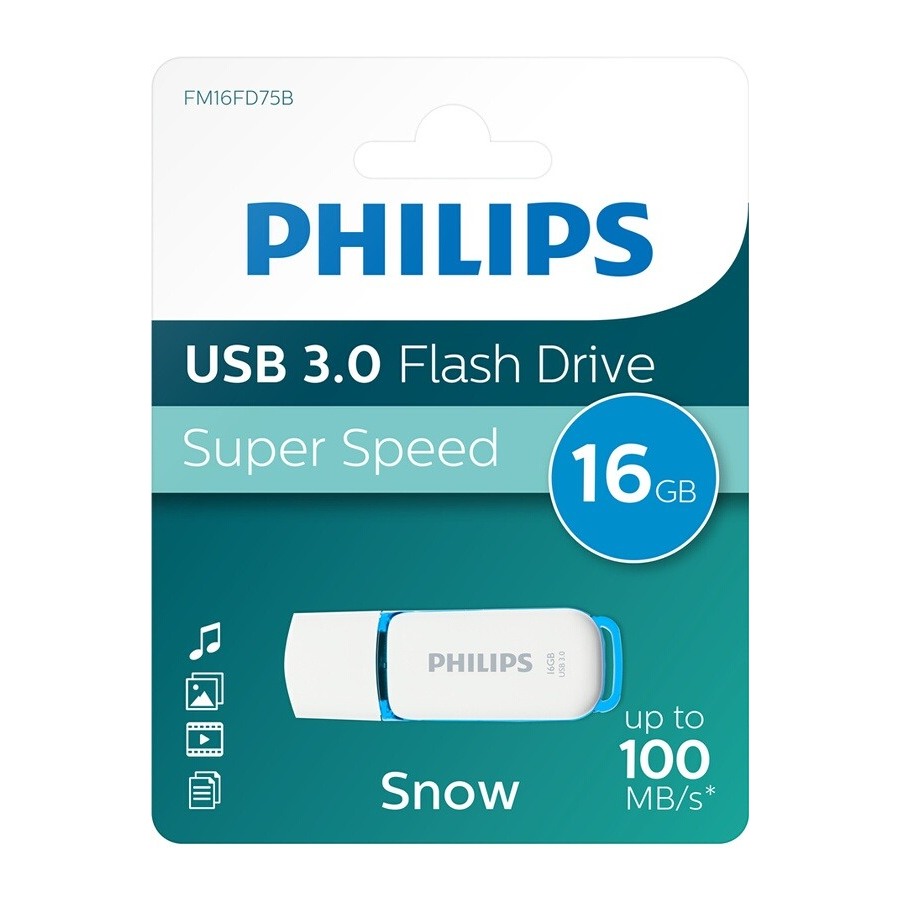 Philips Philips USB 3.0 16GB Snow Edition Blue n°5
