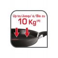 Tefal INGENIO Poignée noire gaufrée