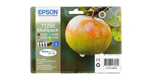 Epson T1295 - Pack de 4 cartouches de marque Epson T1291 T1292