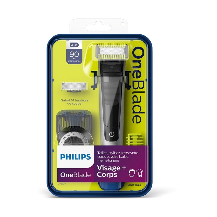 Philips ONE BLADE PRO QP6620/20 BARBE & CORPS n°9