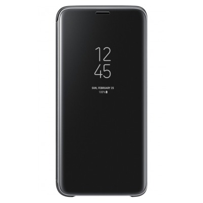 Samsung Etui Clear View pour GALAXY S9 NOIR