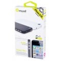 Muvit Pack 2 coques iPhone 4/4S