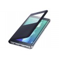 Samsung ETUI S VIEW COVER NOIR POUR GALAXY S6 EDGE +