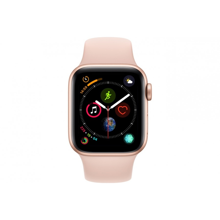 Apple Watch Série 4 GPS 40mm Boîtier en aluminium or avec Bracelet Sport rose des sables n°2