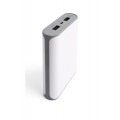 Temium BATTERIE DE SECOURS 10 000 MAH USB BLANCHE