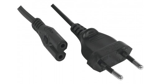 CABLE D'ALIMENTATION SECTEUR 220V POUR TV, PC, IMPRIMANTE ETC