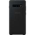 Samsung Coque Silicone ultra fine pour Samsung Galaxy S10+ Noir