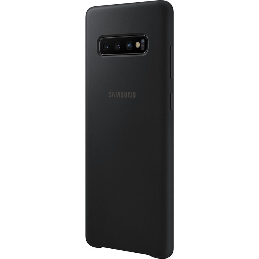 Samsung Coque Silicone ultra fine pour Samsung Galaxy S10+ Noir n°2