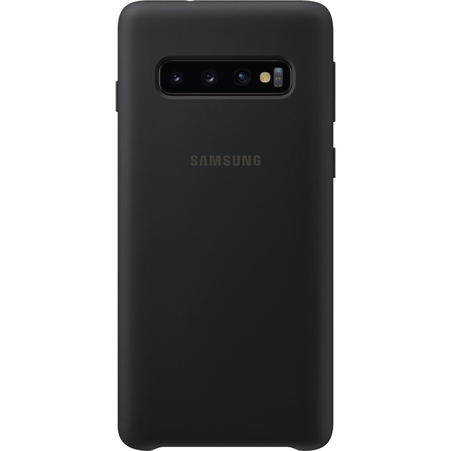 Samsung Coque Silicone ultra fine pour Samsung Galaxy S10 Noir n°1