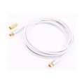 Jvc Câble sat F 5M blanc gold