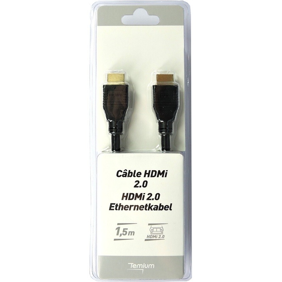 Temium Câble HDMI HS Ethernet 1,5M n°1