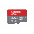 Sandisk SanDisk - Carte mémoire Ultra Android microSDHC 32GB + SD Adapter + Memory Zone App 98MB/s A1 Class 10 UHS-I