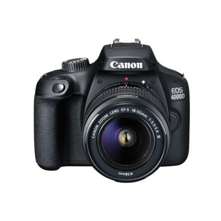 Canon EOS 4000D Noir + EF-S 18-55 mm f/3.5-5.6 III n°1