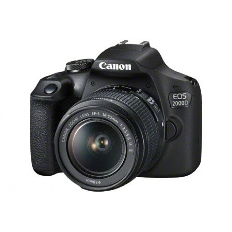 Canon EOS 2000D+EF-S 18-55 IS II+EF 75-300 f/4-5,6 III + Sac + Carte mémoire SD 16 Go n°2
