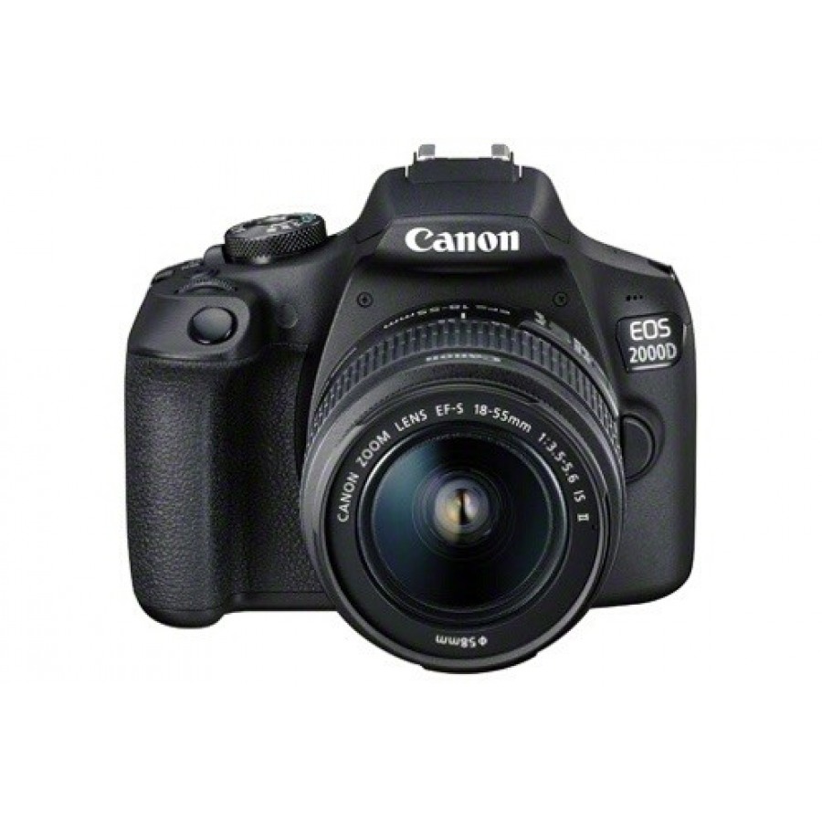 Canon EOS 2000D+EF-S 18-55 IS II+EF 75-300 f/4-5,6 III + Sac + Carte mémoire SD 16 Go n°4