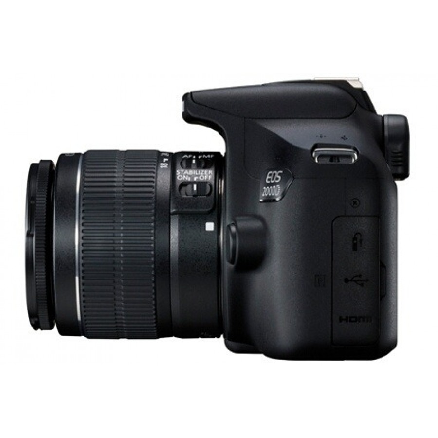 Canon EOS 2000D+EF-S 18-55 IS II+EF 75-300 f/4-5,6 III + Sac + Carte mémoire SD 16 Go n°6