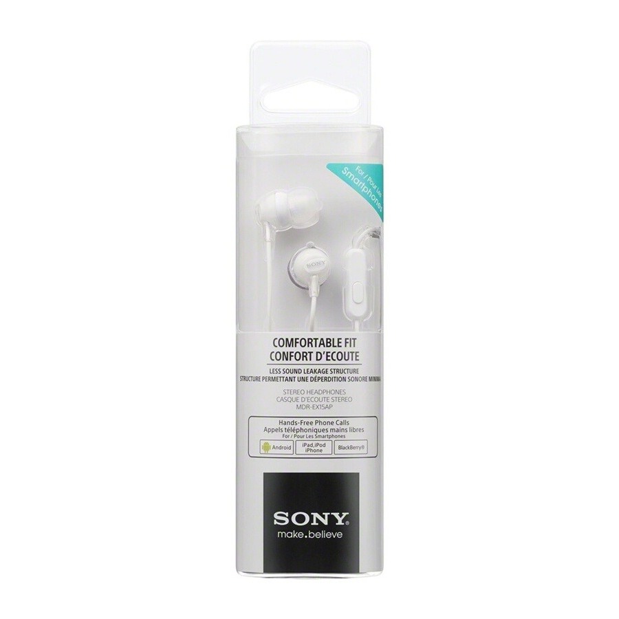 Sony MDR-EX15AP Blanc n°2