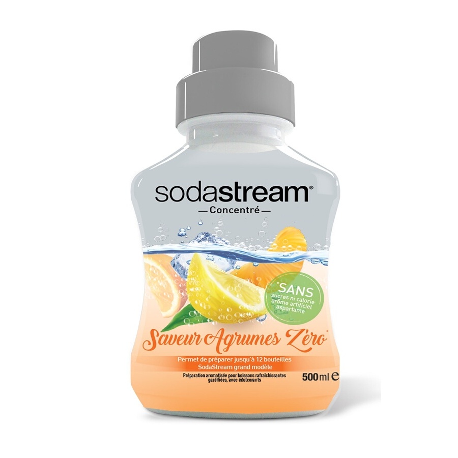 Accessoire boisson Sodastream CONCENTRE AGRUMES ZERO 500 ML