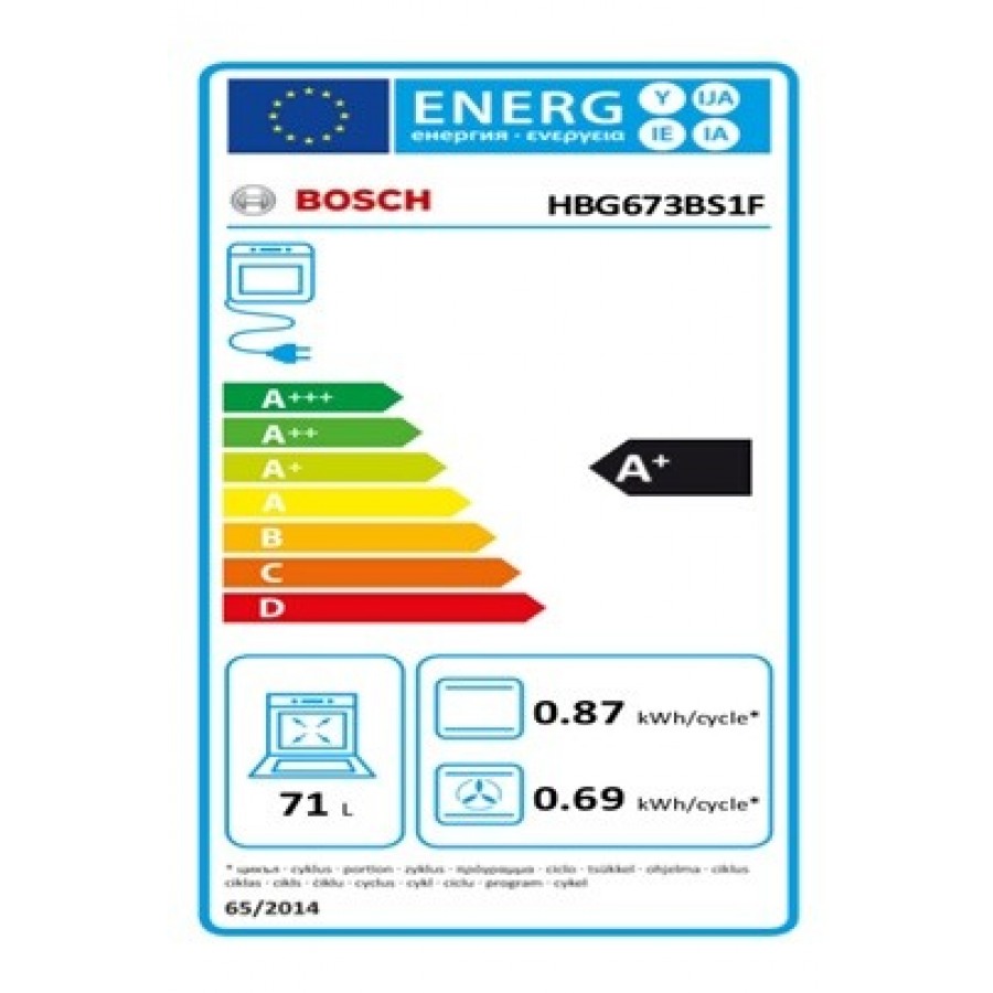 Bosch HBG673BS1F INOX n°2