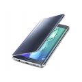 Samsung ETUI CLEAR VIEW COVER NOIR POUR GALAXY S6 EDGE +