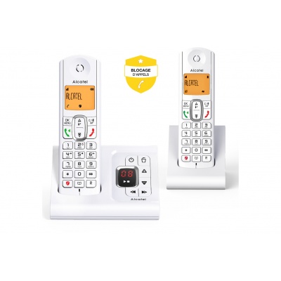 ALCATEL F670 VOICE DUO BLANC
