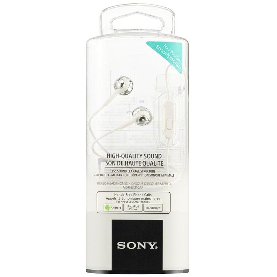 Sony MDR-EX110AP Blanc n°2