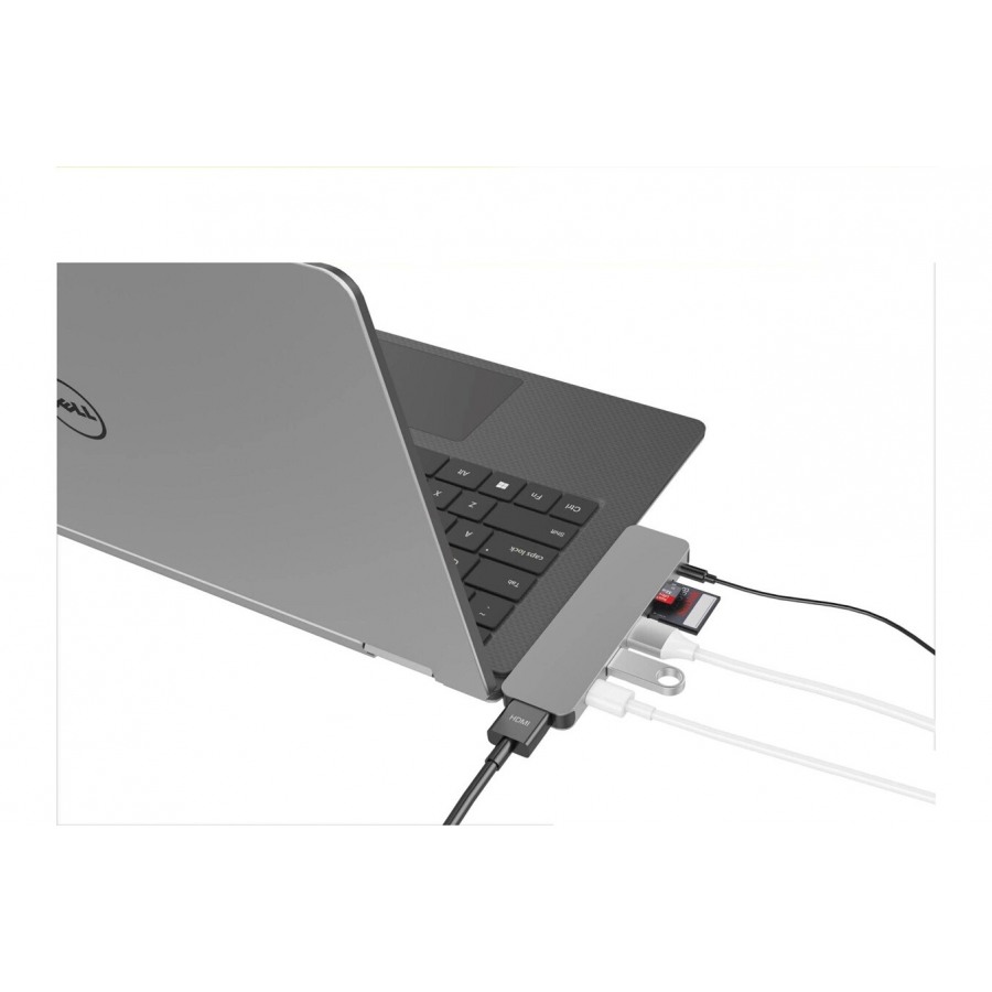 Hyperdrive Solo Hub 7 en 1 MacBook & USB-C - Gris n°3
