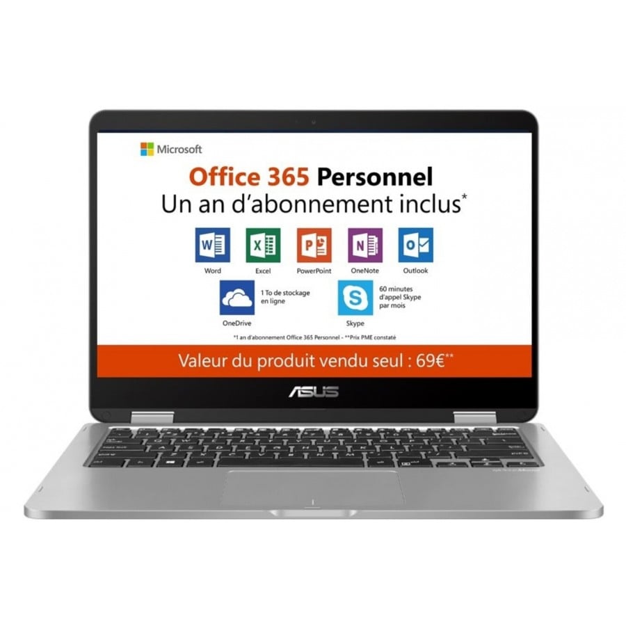 Asus TP401MA-BZ069TS + Office 365 Personnel inclus n°1