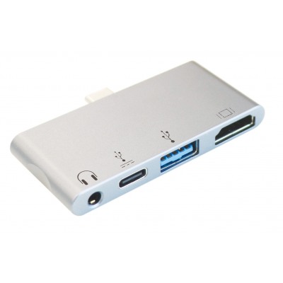 Itworks HUB USB-C IPAD PRO 4 en 1 Silver