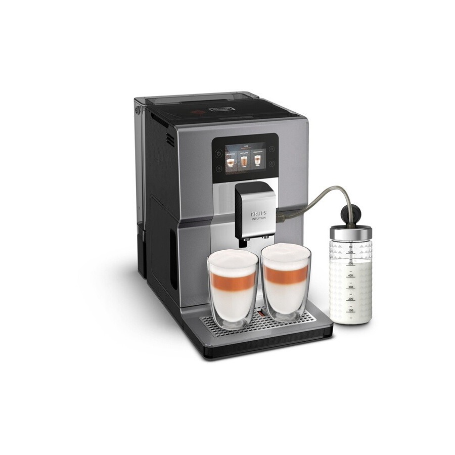 KRUPS Machine à café grains Broyeur à grain, 15 boissons 2 tasses