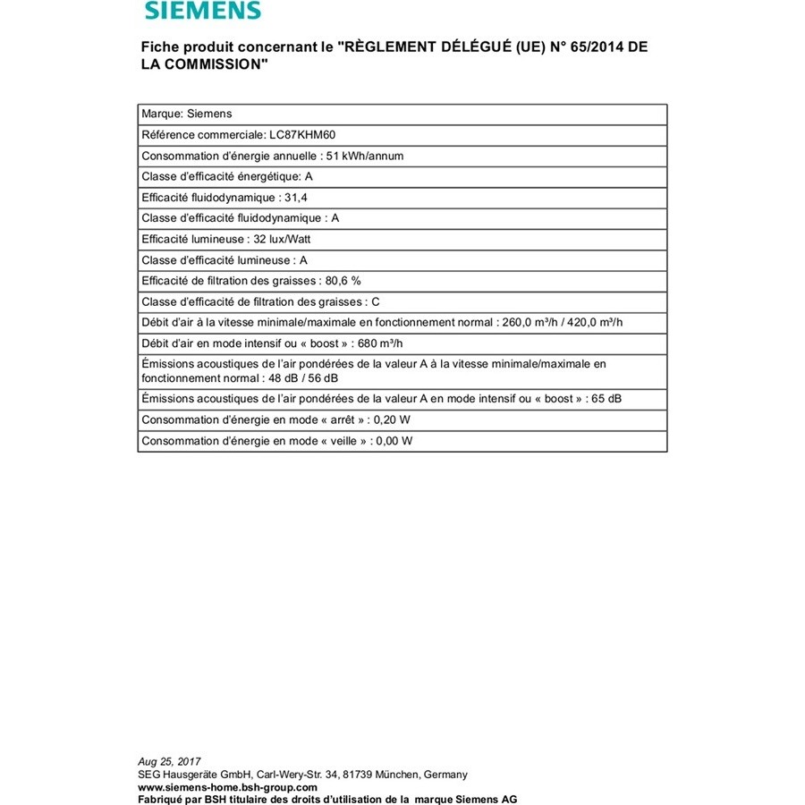Siemens LC87KHM60 n°10