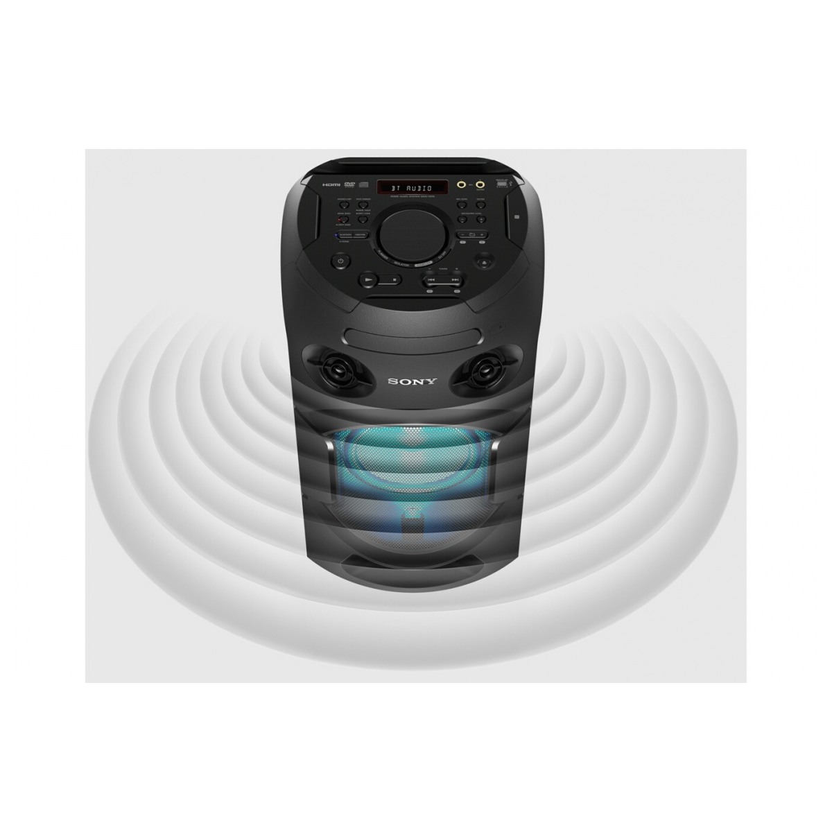 Enceinte amplifiée Sony MHCV21 DARTY Guyane